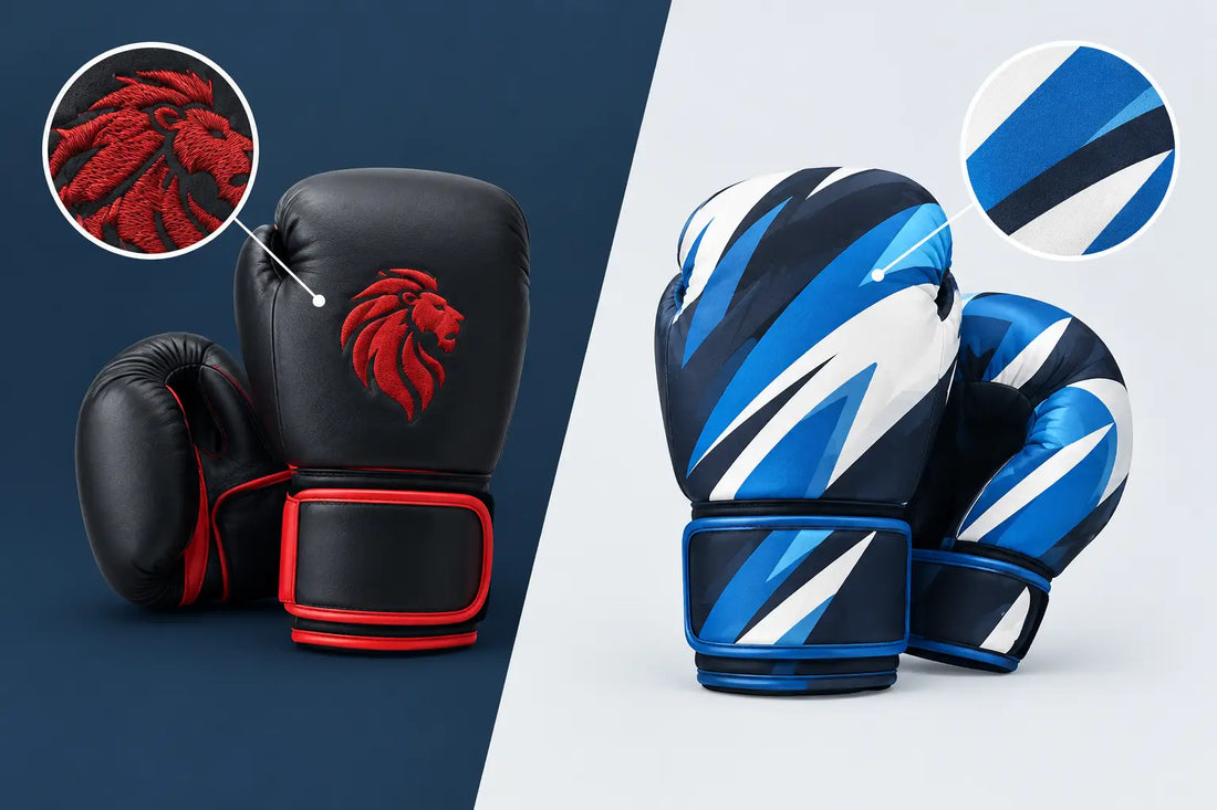 Embroidery Versus Sublimation for Boxing Gear
