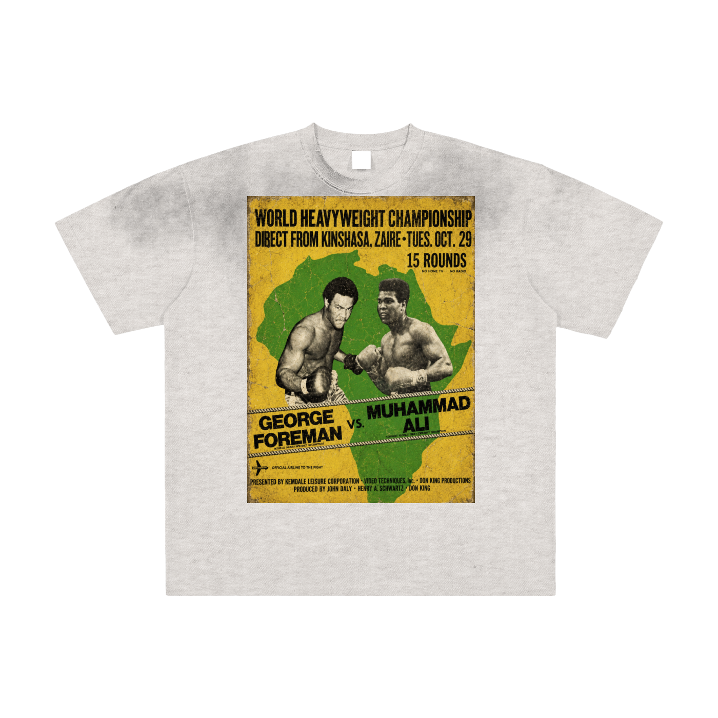 ALI/FOREMAN Washed Frayed T-Shirt