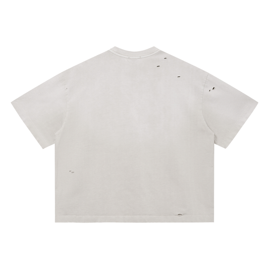 EL BOXEO Distressed Boxy Oversized T-Shirt