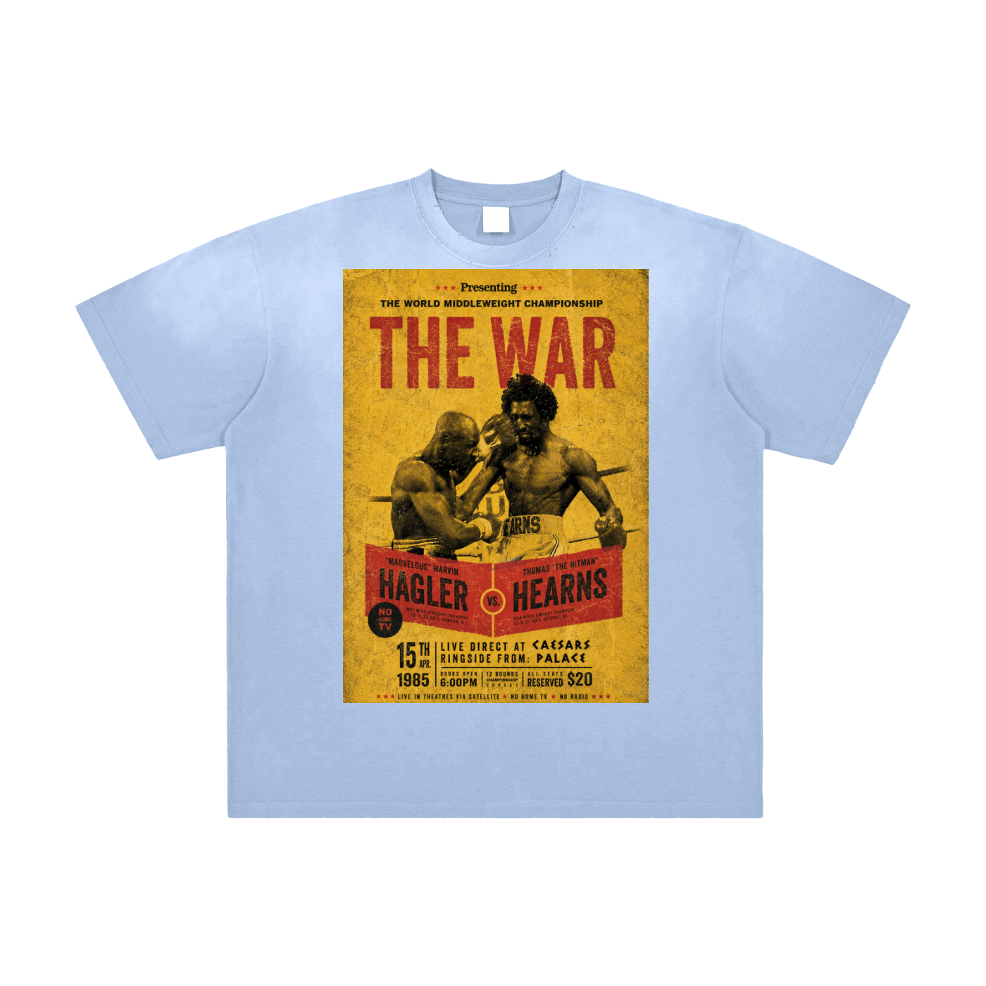 “THE WAR” Washed Frayed T-Shirt