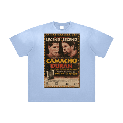 CAMACHO/DURAN Washed Frayed T-Shirt