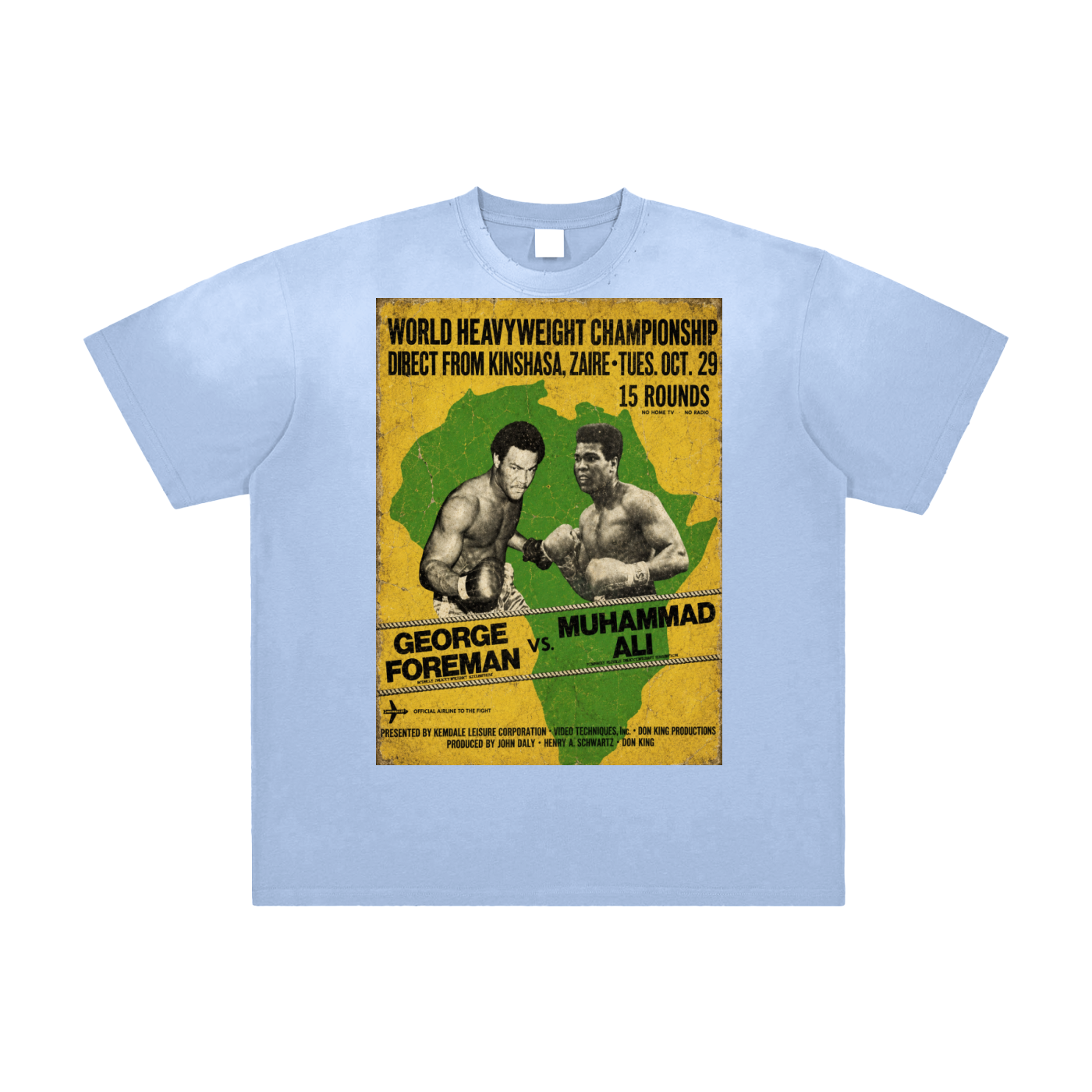 ALI/FOREMAN Washed Frayed T-Shirt
