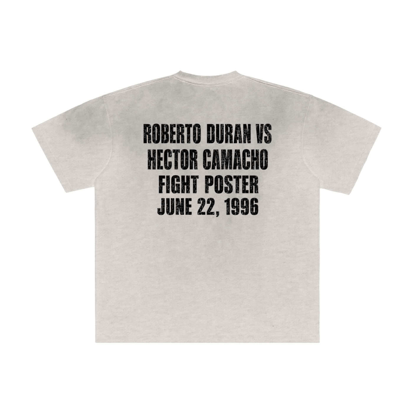 CAMACHO/DURAN Washed Frayed T-Shirt
