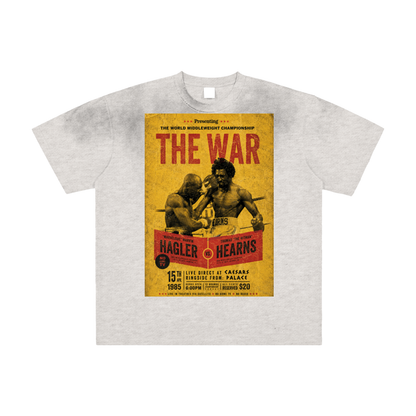 “THE WAR” Washed Frayed T-Shirt
